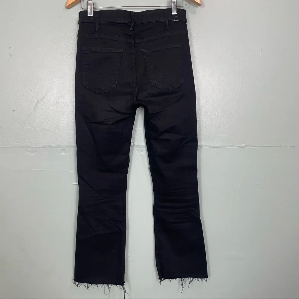 MOTHER The Hustler Ankle Fray Not Guilty Black Size 27 Straight‎